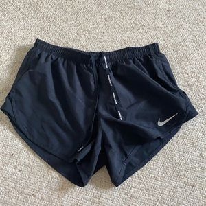 Nike Black Dri-fit running shorts